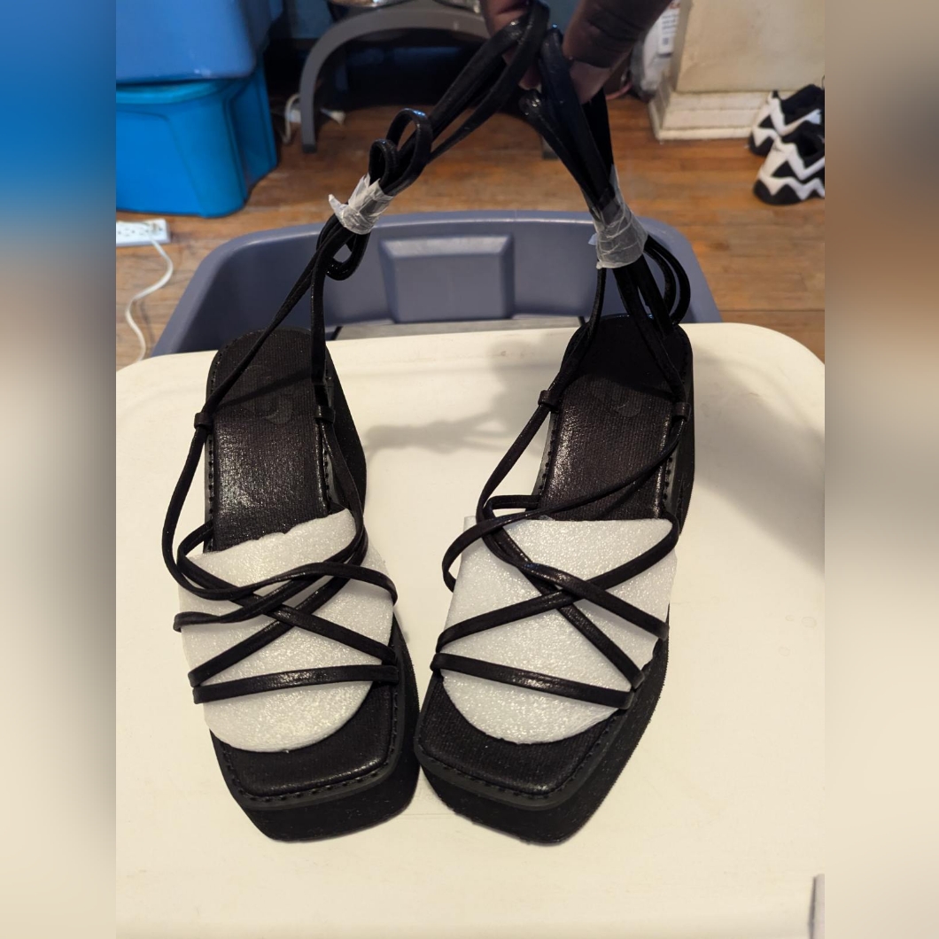 Brand New Womens Size 105 41 Platform Wedges